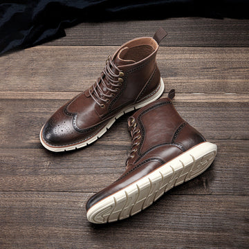 Racing Dawn Men's Brogue Boots